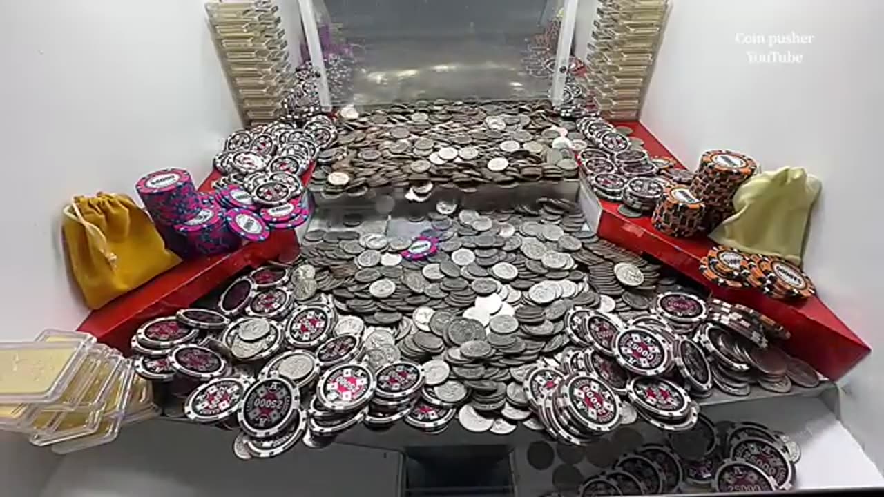 $5 million buy in high limit coin pusher