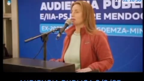 Privatizacion del Agua en Mendoza, Argentina - Audiencia Publica - 2025-08