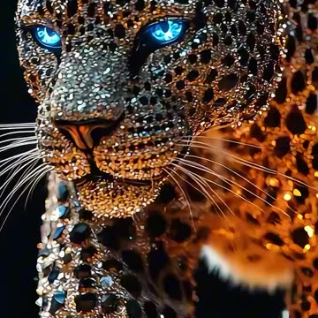 Cyber Panther: A Masterpiece of AI and Digital Art