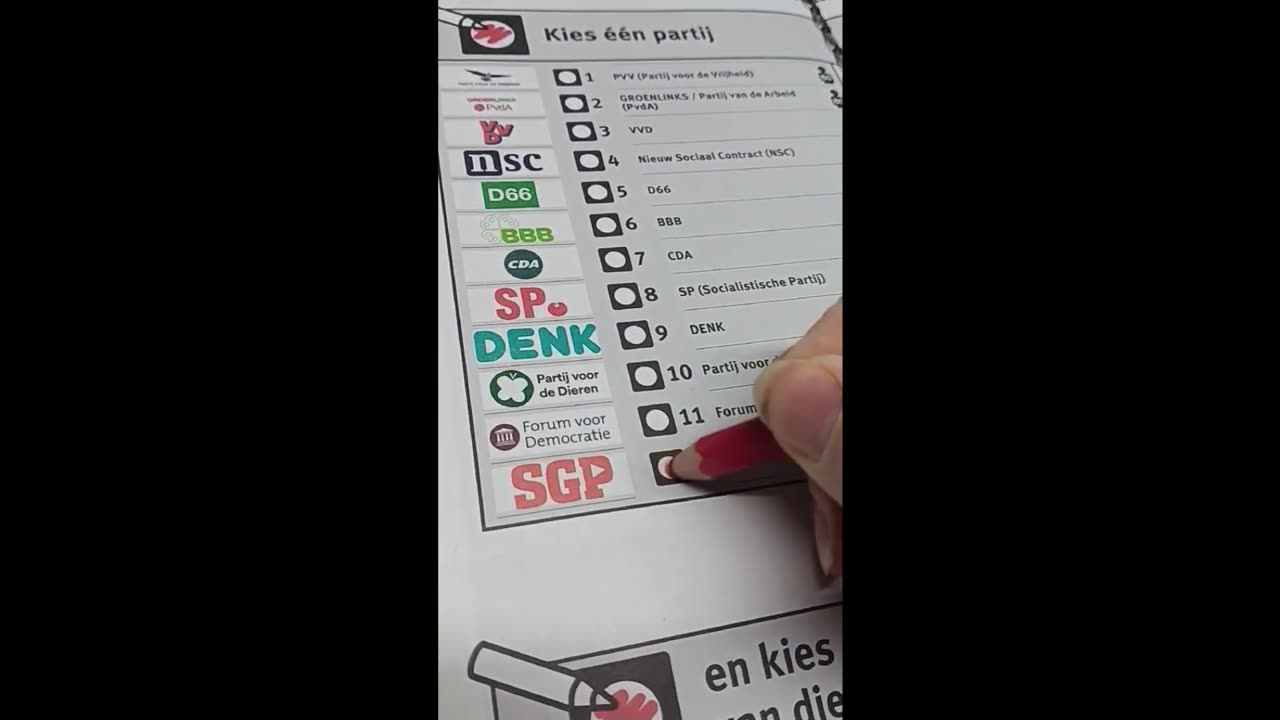 #GESTEMD #VERKIEZINGEN2025 #SGP #PLEK4