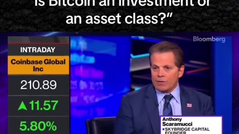 Is Bitcoin and investment or an asset class?