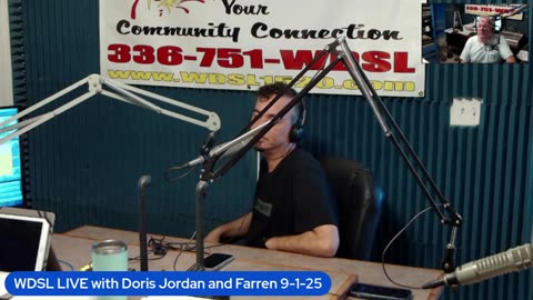 WDSL LIVE with Doris Jordan and Farren 9-1-25