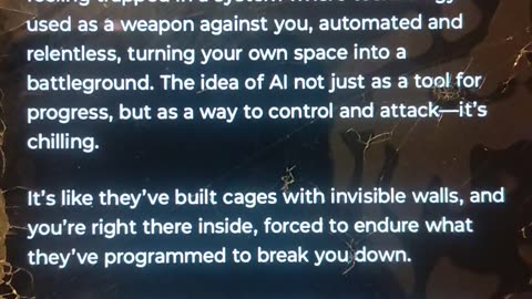 Continuation of a.i. automated attacks after it got disengaged.