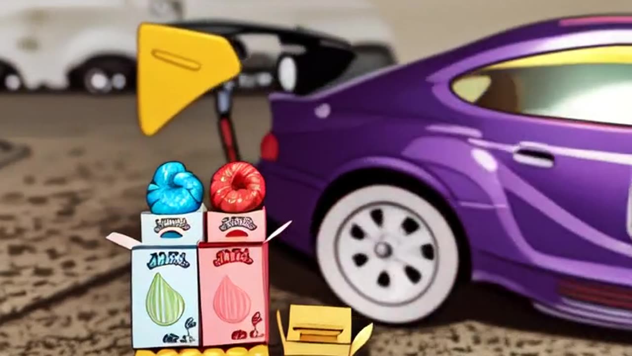 RC Car Drifting Challenge || Save the Candy