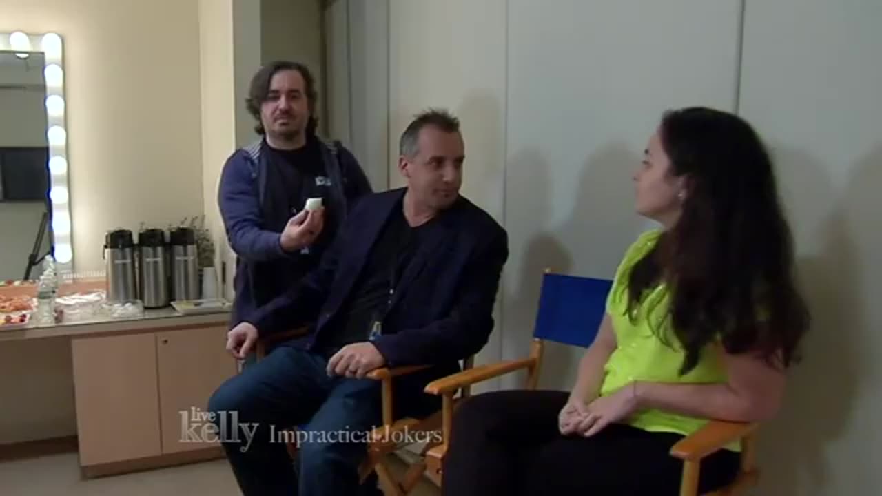 Live audience members are pranked by impractical jokers.