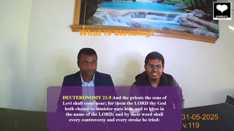 What is blessing?