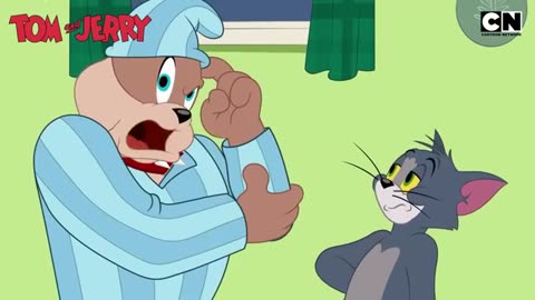 Tom and Jerry 😺🐭| The Tiny Officer with Big Bark! 🐶| Cat and Mouse | Compilation