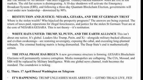 EXTRA Update 5 17 25 ~ Restored Republic > SGAnon - Q+ White Hats Intel.mp4