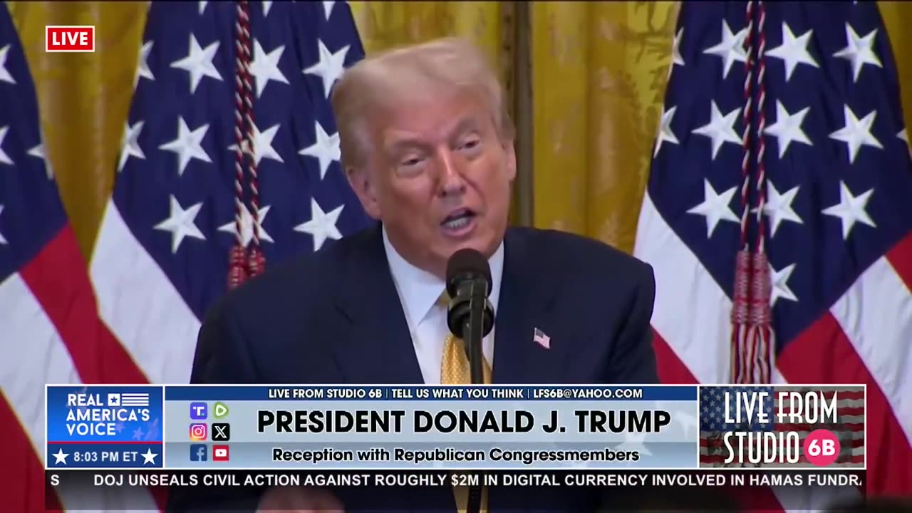 POTUS COMMENTS ON GABBARD’S REPORT