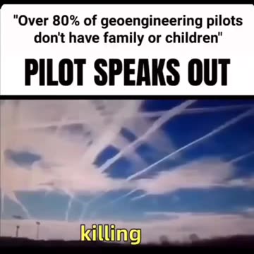 Pilot whistleblower speaks out against Geo-Engineering