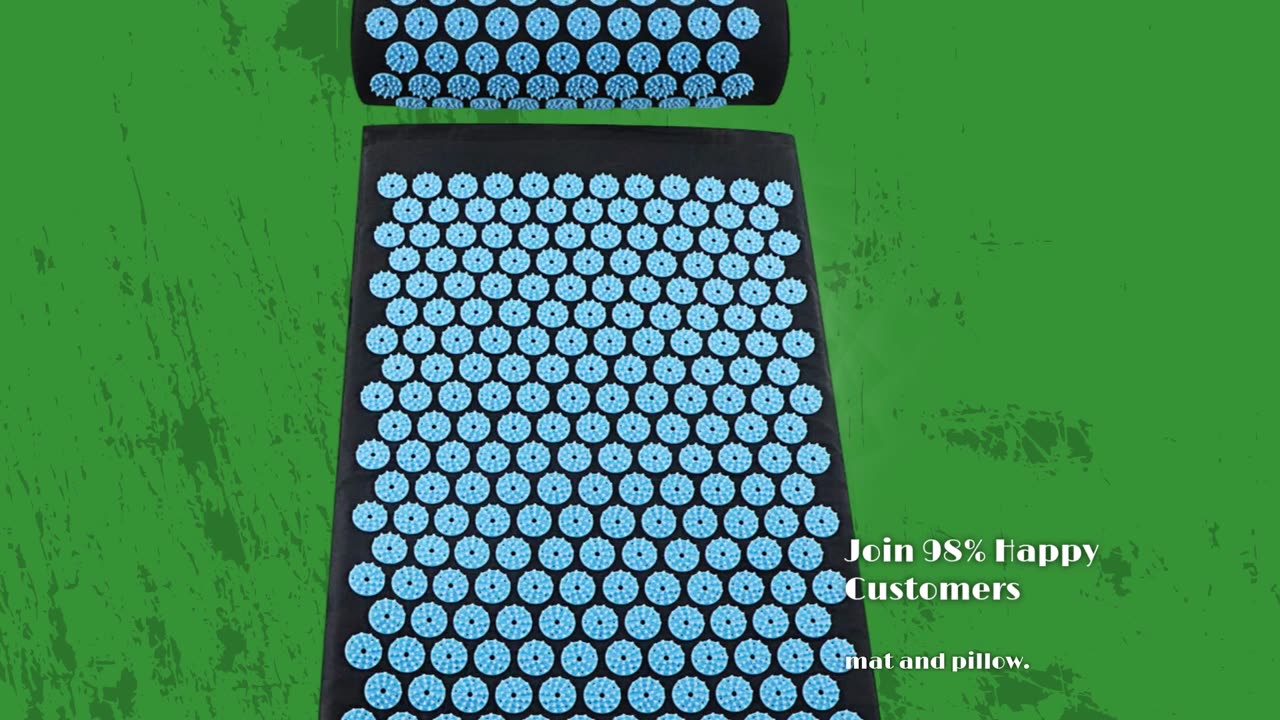 Meridian Acupressure Mat and Pillow Set V.1 Deliverable