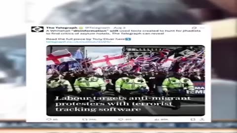 ANYONE VOICING AND OPINION - THE UK GOVERNMENT HAS DECIDED YOUR ARE THE ENEMY