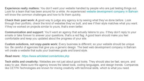 7 Key Factors to Look for in a Web Development Agency
