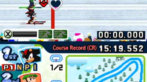 Nintendo DS Longplay 104 Mario and Sonic at the Olympic Winter Games