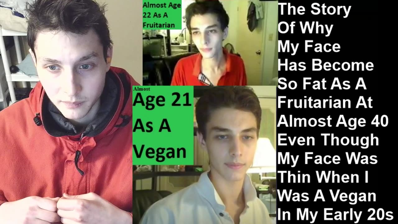 My Story Of Why My Face Has Become Fat As A Fruitarian At Almost Age 40 Even Though My Face Was Thin