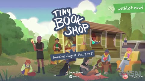 Tiny Bookshop - Official Release Date Trailer