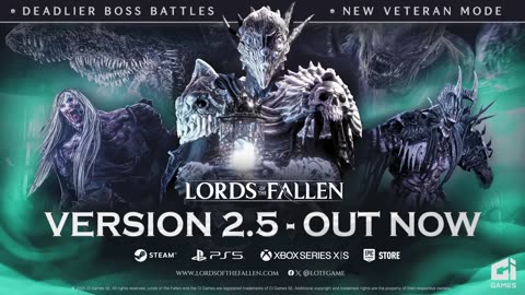 Lords of the Fallen - VERSION 2.5 (Deadlier Boss Battles, All-New Veteran Mode) | PC, PS5, Xbox X|S