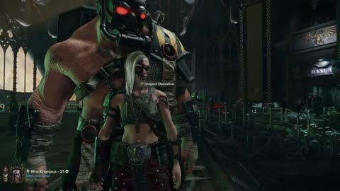 Best Romantic Part in Warhammer 40k Darktide (Mrs-Krampus and Shakespeare