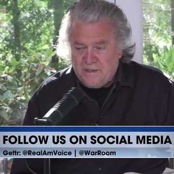 STEVE BANNON The institutional trust is gone