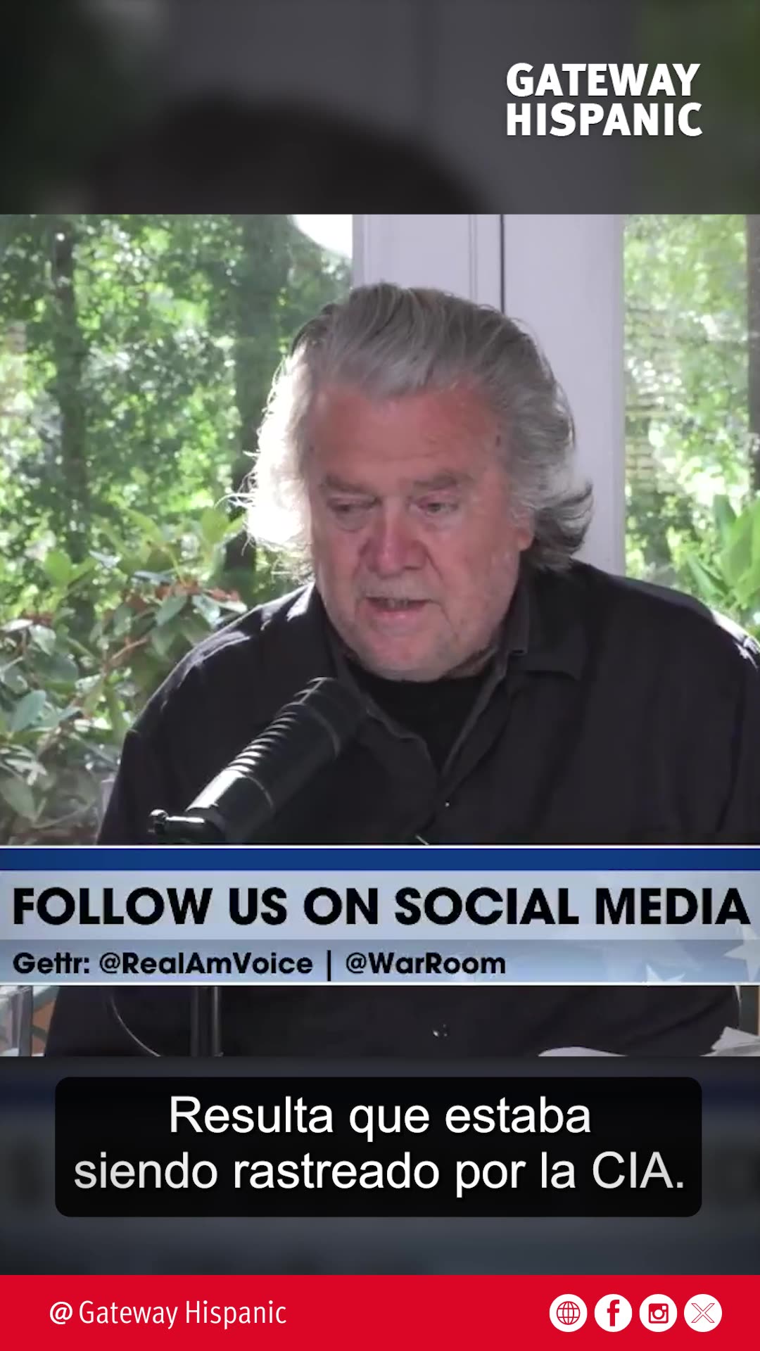 STEVE BANNON The institutional trust is gone