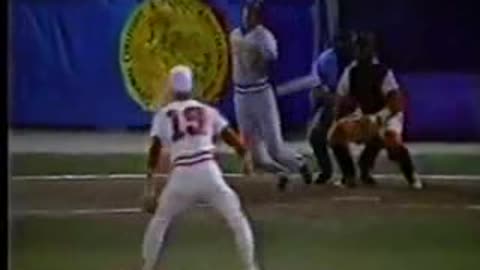 1983 CWS Game#13 Michigan vs Texas