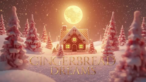 ✨ Gingerbread Dreams – Cozy Christmas Lullaby for Kids | Sweet Bedtime Music 🍬❄️