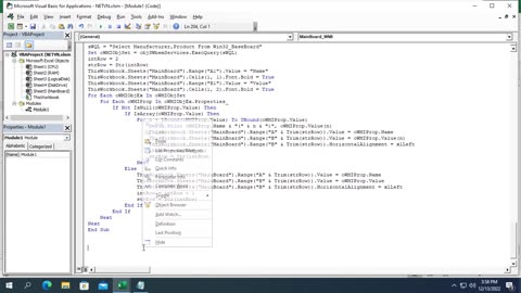 Get all the info of another PC with Excel