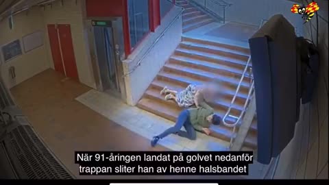 Sweden are outraged by a new video showing the 26-year-old Syrian asylum ...