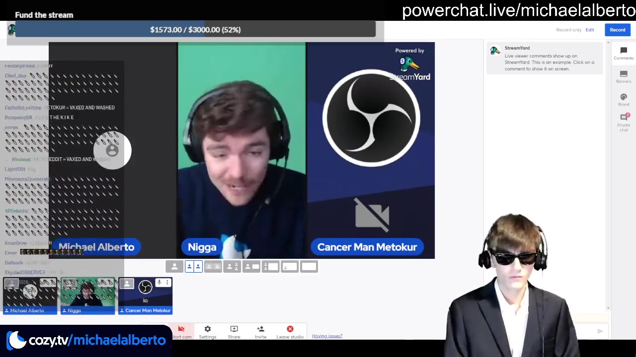 Nick Fuentes vs Mister Metokur