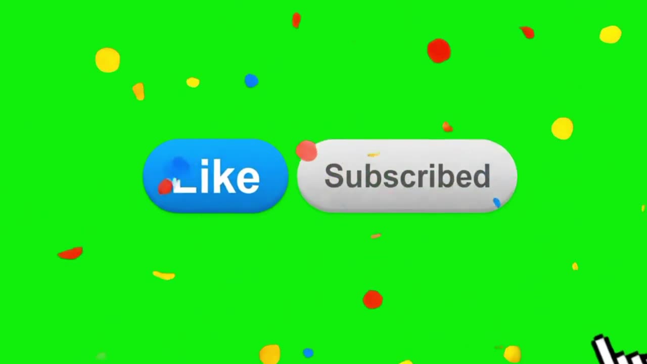 green screen subscraib