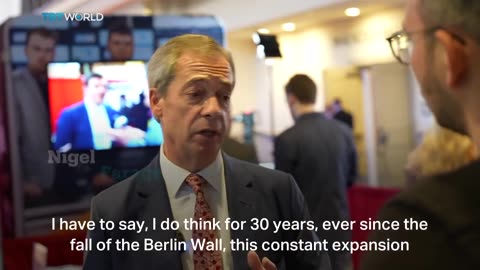 Brexit Leader Sir Nigel Farage Blames Nato For 'Poking' Russia
