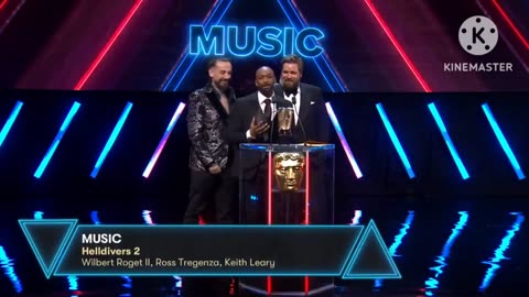 Helldivers 2 wins the BAFTA for Music...#BAFTAGamesAwards ✨