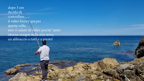 ultima pescata nel nostro favoloso mare, si ritorna dall'altra parte del mondo. a presto_part9
