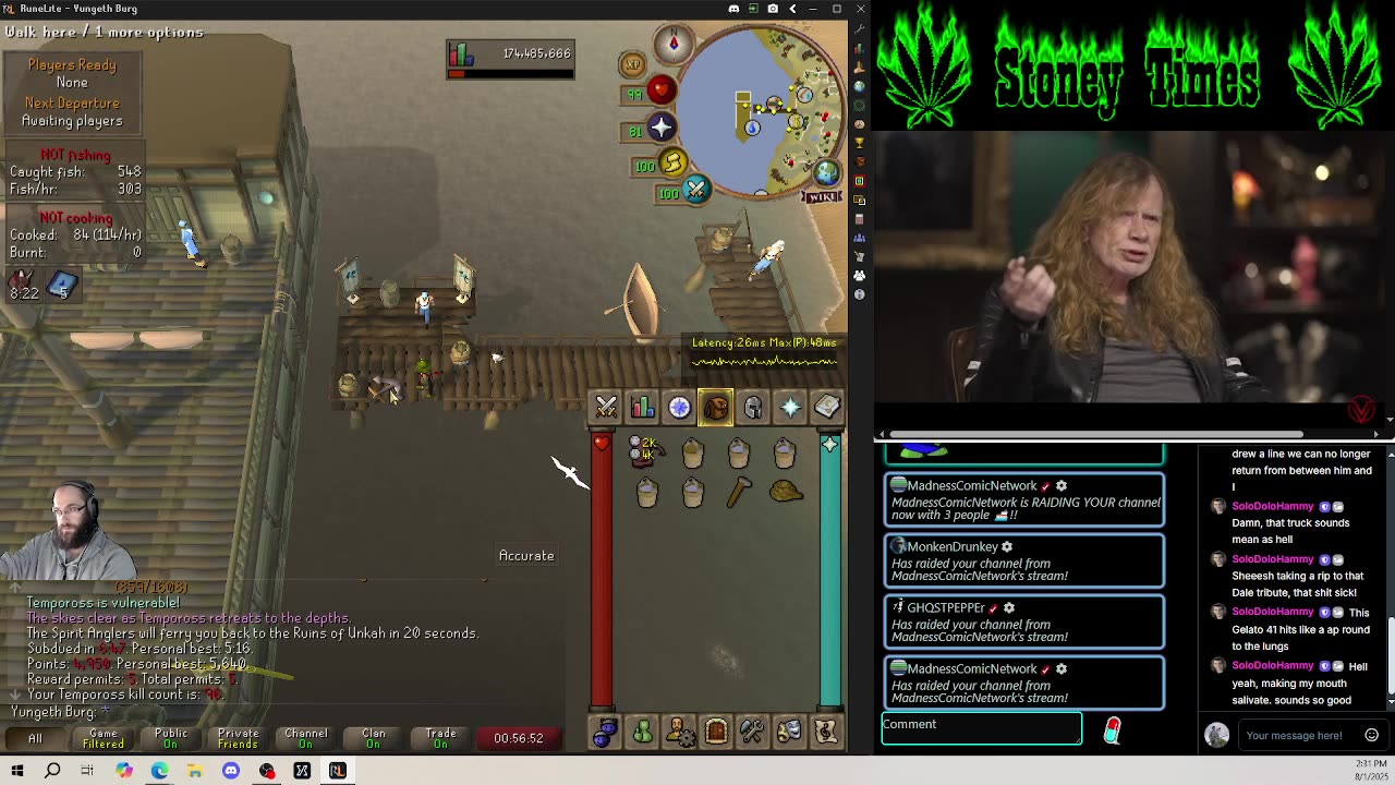Burg's Lounge.. Runescape n' Chill 8-1 #Live #Cannabis #420 #OSRS