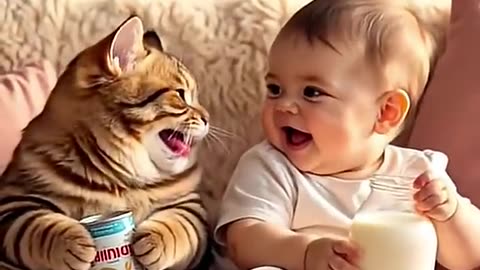 Kitty in Shock! The Funniest Moment of the Day