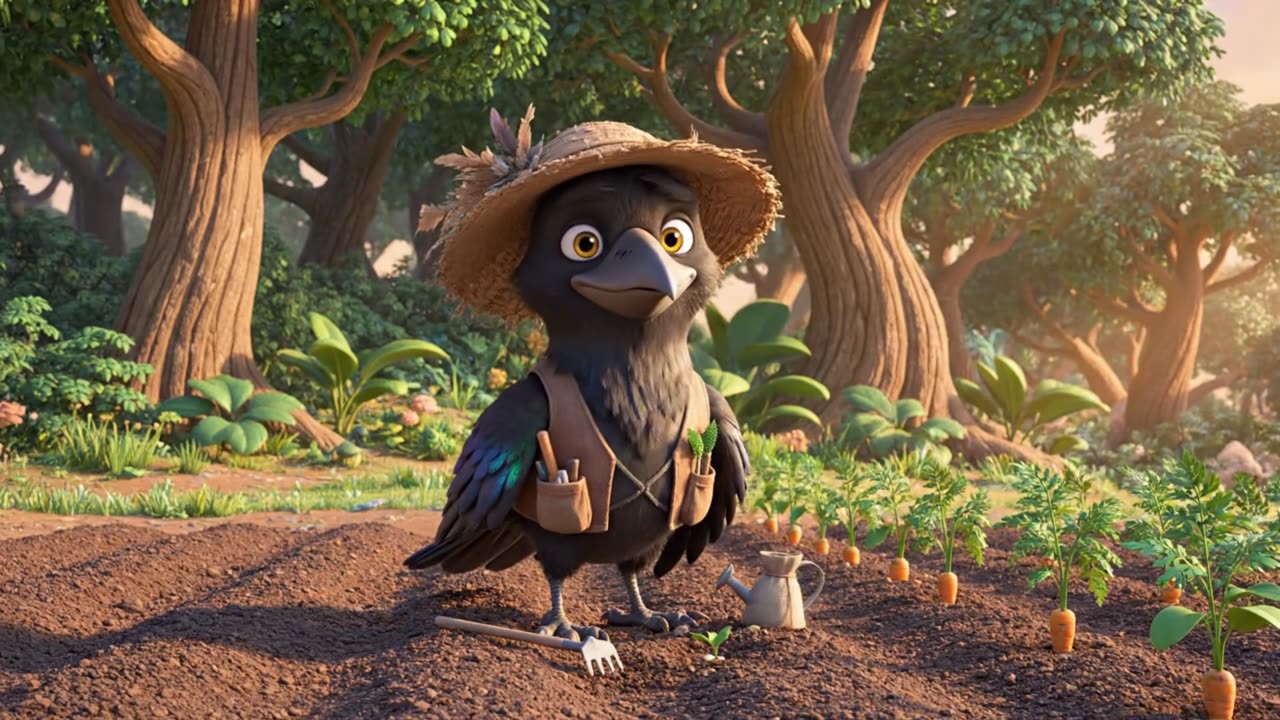 Forest Routine With Mr. Blackfeather