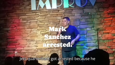 Mark Sanchez arrested.