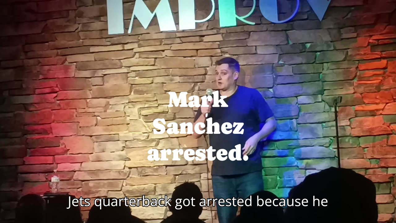 Mark Sanchez arrested.