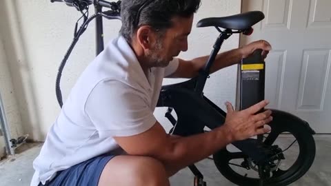 unboxing e prova su strada della bike ELETTRICA DYU T1_part7
