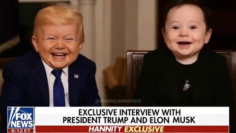 Baby Elon Musk & Baby Trump: The Funniest Baby Podcast Ever!