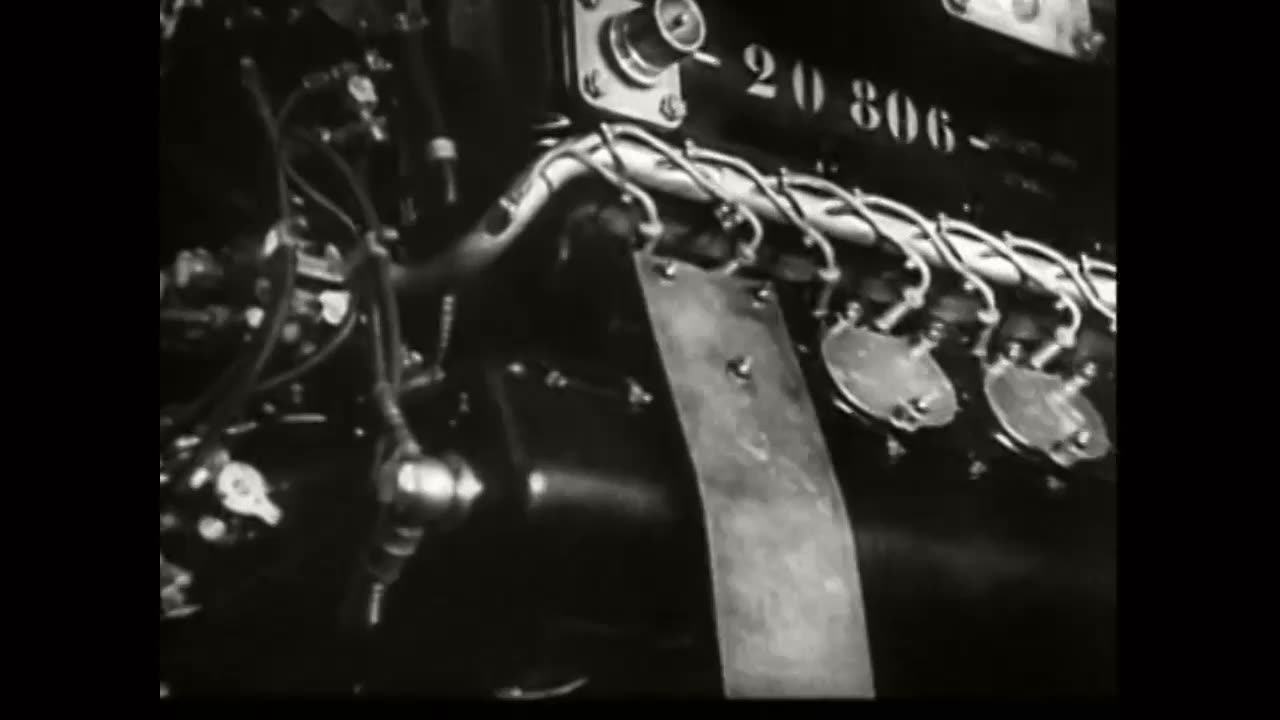 German ME-109 Factory WWII