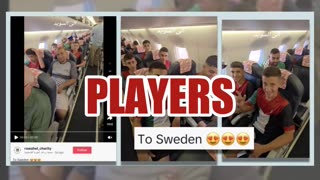 Fact Check: Video Does NOT Show Gazans Fleeing Palestine Arriving In Sweden -- West Bank Soccer Team