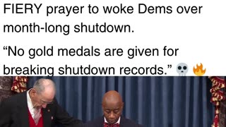 Watch: Senate Chaplain SCOLDS Democrats Over Shutdown Tactics In Stern Congressional Prayer