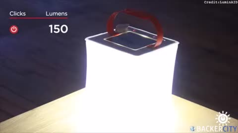 LuminAID － Solar Inflatable Lantern and Phone Charger 2 in 1