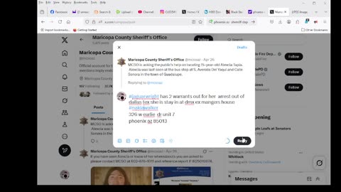 REPORTED JAGUAR WRIGHT TO Maricopa County Sheriff's Office @mcsoaz