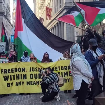 TODAY in New York City: Nakba 77.