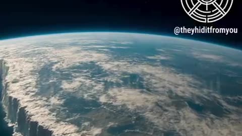 NASA LEAKS IMAGES FROM OUTSIDE EARTH WHERE THE HUGE ROSS ICE WALL CAN BE SEEN (ANTARCTICA)