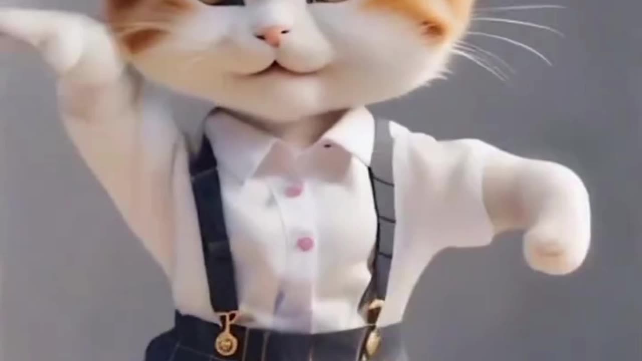 Cat funny dance video #cat#catlover#viral#trending #11