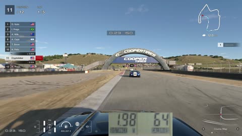 Playing Gran Turismo 7 while riding exercise bike