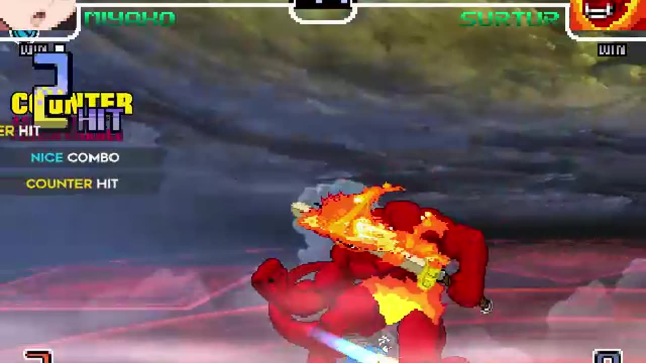 Miyako (Me) vs Surtur